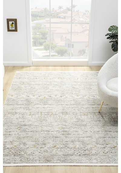 Hernes Krem Salon Oturma Odası Çocuk Odası Yatak Odası Halısı Hm-6001