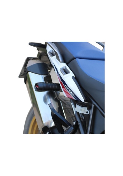 GP Kompozit Honda Africa Twin CRF1000L 2016-2019 Uyumlu Egzoz Koruma Takozu Siyah