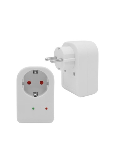 Powermaster Pm-18521 Durum Ledli Akım Korumalı Tekli Priz 16 Amper - 3500 Watt Tekli Beyaz 0