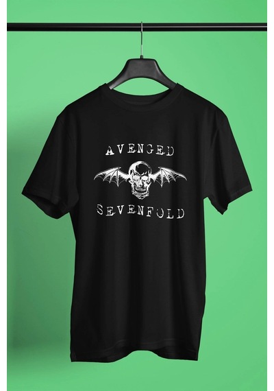 Startmore Ko Buta Avenged Sevenfold Baskılı Unisex Siyah Tişört Tk1236 Siyah