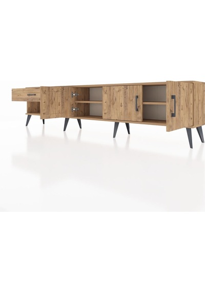 Arges Tv Ünitesi 2 Raflı Tek Çekmeceli 3 Kapaklı 220x30x51 Çam-çam Atlas Çam/atlas Çam - Atlas Çam Arges Tv Ünitesi 2 Raflı Tek Çekmeceli 3 Kapaklı 220x30x51 Çam-çam Atlas Çam/atlas Çam - Atlas Çam
