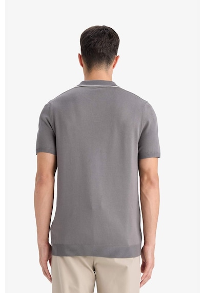 DeFacto Modern Fit Polo Yaka Kısa Kollu Triko Tişört C4984AX25SMGR431