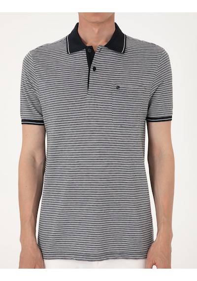 Pierre Cardin Erkek Siyah Tişört 50307848-vr046 Siyah