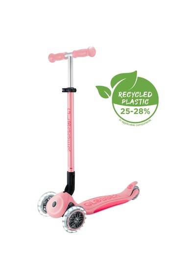 Globber Elite Deluxe Işıklı Scooter Pastel Pembe 439-710