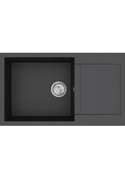 Teka Clivo 60 B-tq 1b 1d Onyx Black Granit Eviye Siyah