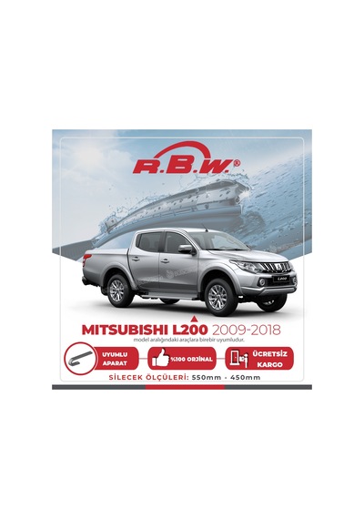Mitsubishi L200 Muz Silecek Takımı (2009-2018) RBW