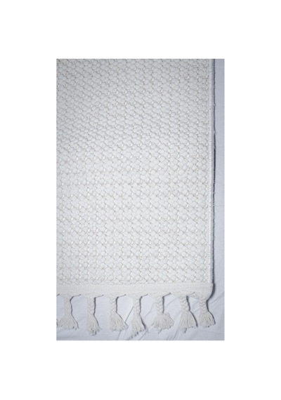 Yumuşak Bukleli Modern Toz Tutmaz Halı Salon Mutfak Çocuk Odası Halısı Beyaz