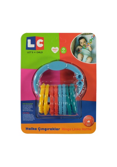 Let's Be Child Halka Çıngıraklar 0+ Ay Mavi