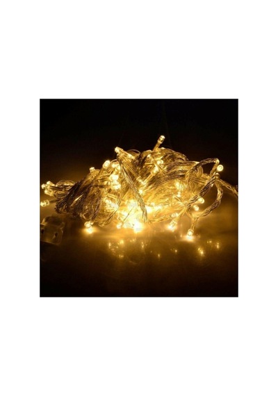 Eklemeli Gün Işığı 10 Metre Dekor Led - 100 Ledli 10 Metre Dekor Led - Yılbaşı Çam Ağacı Ledi - Işık Diğer