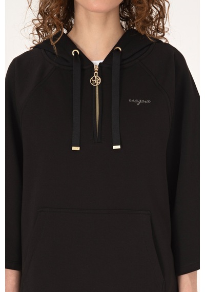 U.S. Polo Assn. U.s. Polo Assn. Kadın Siyah Sweatshirt 50319959-vr046