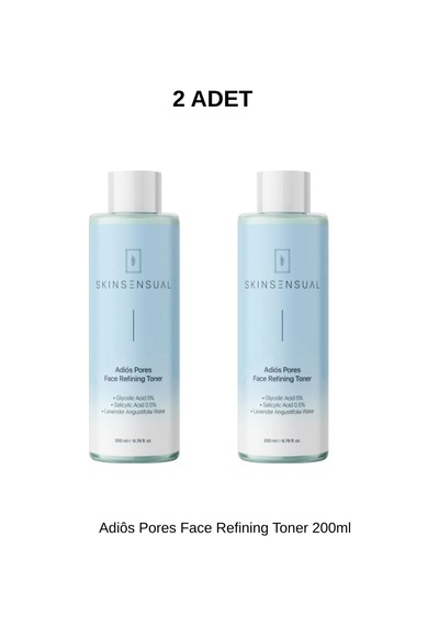 Skin Sensual Adiôs Pores Tonik 200 Ml 2 Adet