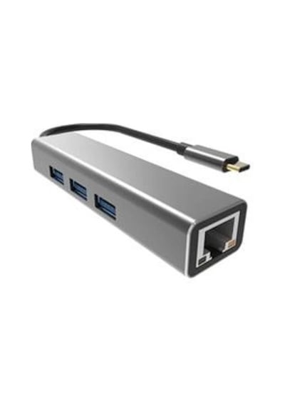Vcom Dh311a Type-c To Usb3.0-3+rj45 Çoklayıcı