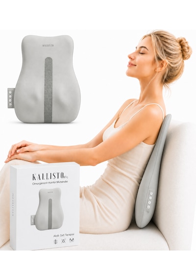 RX7 Premium Shiatsu Masaj Tekniğiyle Titreşimli Ovmalı Isı Terapili Şarjlı Raylı Sırt Masaj Cihazı