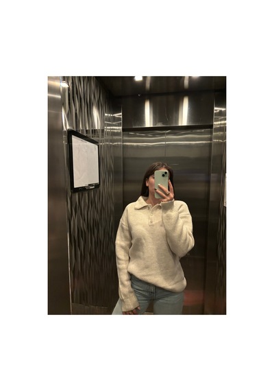 Genel Markalar Kadın Krem Basic Oversize Polo Yaka Yarım Pat Düğmeli Triko Kazak-27aj002 Krem 923050279 Krem Genel Markalar Kadın Krem Basic Oversize Polo Yaka Yarım Pat Düğmeli Triko Kazak-27aj002 Krem 923050279 Krem