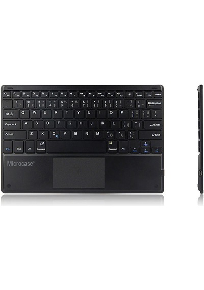 Microcase Huawei Uyumlu Matepad 10.4" BAH3-W09 Touchpad Bluetooth Klavye 24 CM + Mouse + AL2766 Stand