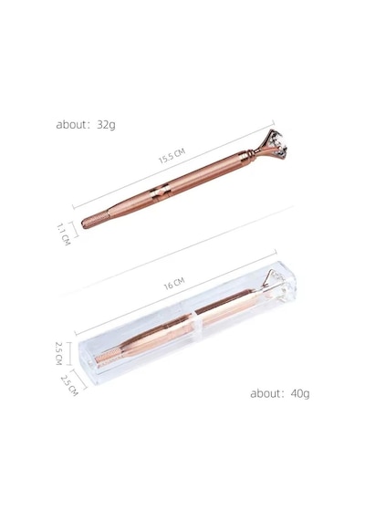 Ellea Rose Gold Elmas Taşlı Microblading Kıl Tekniği El Metodu Kalemi Diğer 0