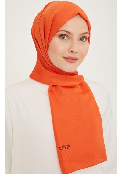 Armine Trend İnci Monogram 2 - 14 Turuncu Turuncu