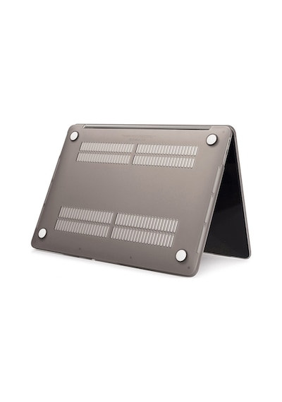 Ally Apple Uyumlu MacBook Air 13 A1369-A1466 Kristal Kapak Koruma Kılıf Gri