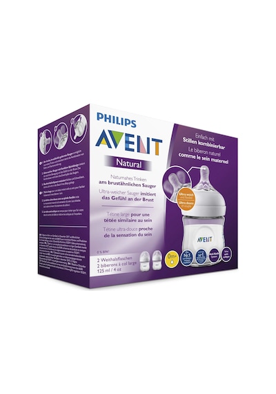 Bgt Philips Avent Natural Pp Biberon 125ml 2li Scf030/27