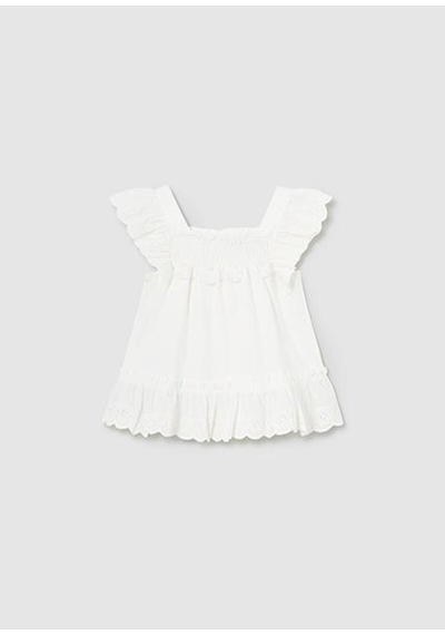 Kız Bebek Krem Bluz 01197-031 Pembe