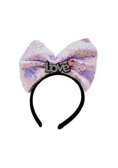 Led Işıklı 3 Farklı Fonksiyonda Yanan Love Yazılı Lila Fiyonk Taç 20x17 Cm - Rxlu-414574 18