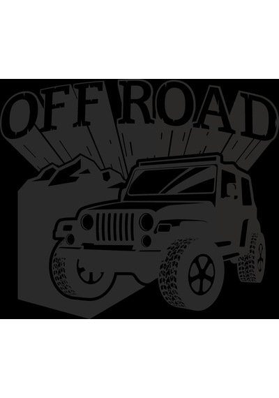 Off Road Jeep Sticker 10x10 Cmrenkli Sticker