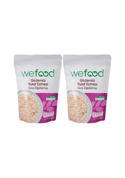 5 Adet Wefood İnce Öğütülmüş Glutensiz Yulaf Ezmesi