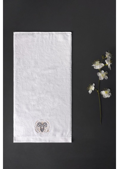 Varol %100 Microcotton Üst Kalite Havlu Seti Burç Nakışlı Koç-standart Koç Diğer