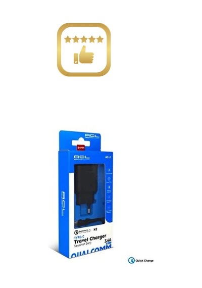 H1 18 Watt Qc 3,0 Mikro Kablolu Seyahat Şarj