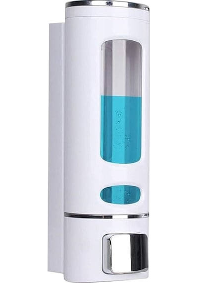 Vıvo 2 Adet Beyaz 400 Ml Duvara Monte Manuel Sabunluk Sıvı Lavabo Sabunluk El Sabunu V-52 Beyaz