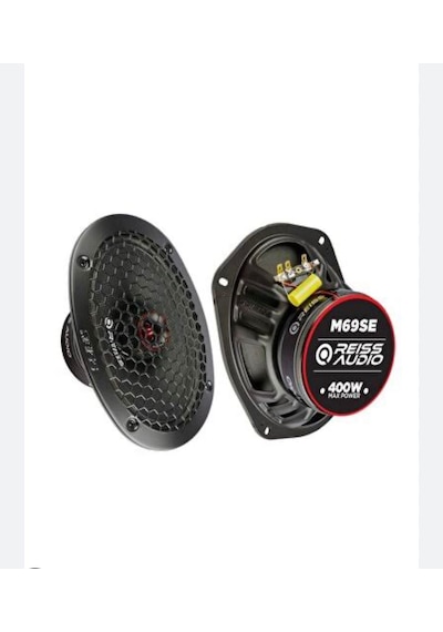 Reiss Audıo Rs-m69se 6x9 Oval Kayık Kendinden Tweeterlı Midrange 400watt