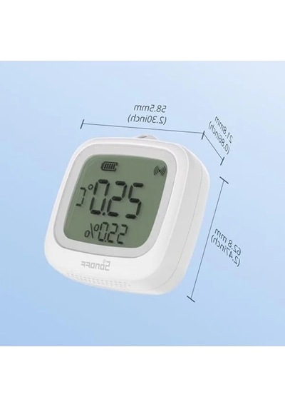 Zigbee Lcd Akıllı Sıcaklık Nem Sensörü, Su Geçirmez Ve Uygulama İzleme