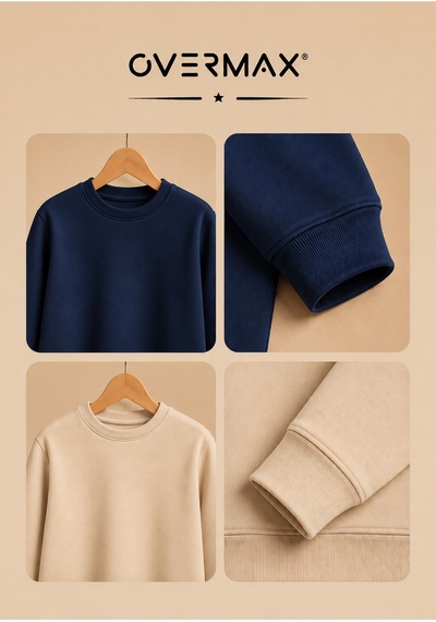 Overmax 2 Li Kapüşonsuz Sweatshirt Seti Çocuk Unisex - 3-12 Yaş Bej-lacivert - 920169697 Bej-lacivert Overmax 2 Li Kapüşonsuz Sweatshirt Seti Çocuk Unisex - 3-12 Yaş Bej-lacivert - 920169697 Bej-lacivert
