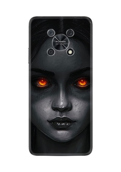 Huawei Nova Y90 Kılıf Resimli Desenli Silikon Platinium Series Dark Woman 1887