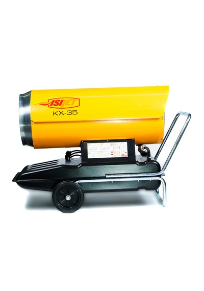Isıjet Kx-35 41 Kw 220v 37 Lt Depolu Bacasız Mazotlu Fanlı Isıtıcı