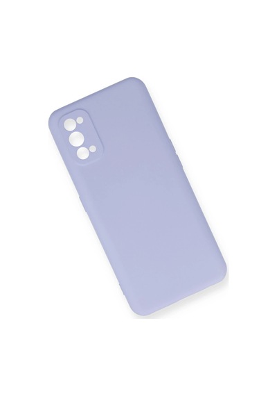 Gld-spt- Newface Realme 7 Pro Kılıf Nano İçi Kadife Silikon - Lila