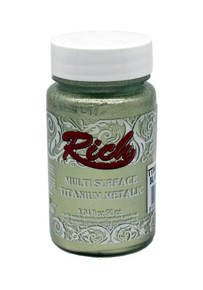 Rich Multi Surface Titanium Metalik Boya 90 Cc. 2512 Bal  Köpüğü
