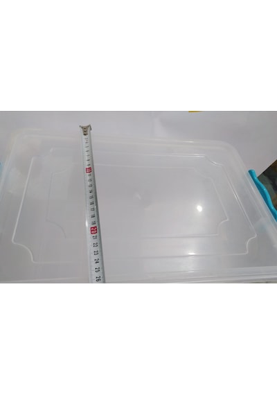 Çankaya Plastik 15 Litre Çok Amaçlı Kapaklı Saklama Kabı Çok Renkli
