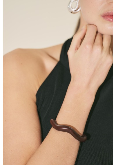 Ahşap Bileklik Kahve Ss26blk00020-003 Kahverengi
