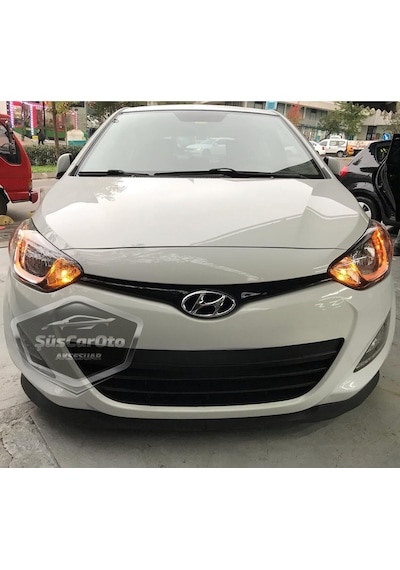 Hyundai İ20 2008-2014 Uyumlu Üniversal Astra H Lip Esnek Ön Lip 2 Parça Tampon Altı Dil Karlık Ön Ek 00 Şüscaroto Aksesuar