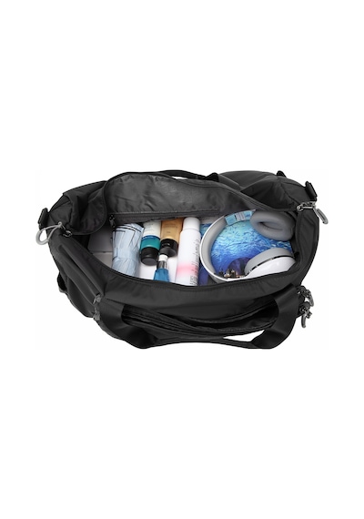 Smart Bags Kiremit Büyük Boy Çok Cepli Ekstra Hafif Kumaş Seyahat Çantası