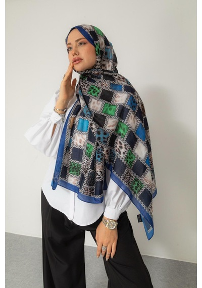 Mimiyum Soft Şal-zincir Leopar - Model 3 Çok Renkli