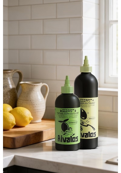 Cızart - Sızart Zeytinyağı Mutfak İkilisi 1250 Ml 750 Ml Riviera + 500 Ml Sızma Kolay Kullanım