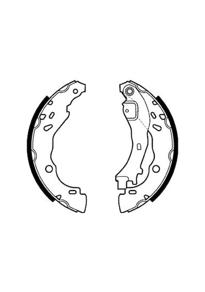 Citroen C3 I 1.4 16V 2003-2019 Delphi Arka Fren Balatası N11.14024