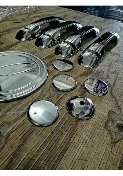 Ford Connect 2009-2014 Krom Kapı Kolu- Depo Kapağı-Kilit Açma Set