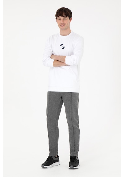 U.S. Polo Assn. Erkek Regular Fit Bisiklet Yaka Beyaz Sweatshirt 50290778-VR013 U.S. Polo Assn. Erkek Regular Fit Bisiklet Yaka Beyaz Sweatshirt 50290778-VR013