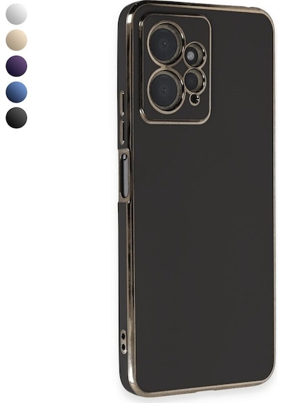 Xiaomi Redmi Note 12 Kılıf Luxury Seri Kamera Korumalı Silikon Kapak