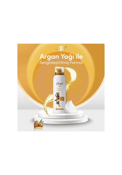 Dove Duş Köpüğü 200ml Argan Diğer 10306833