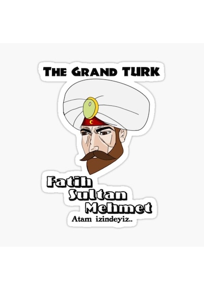 Fatih Sultan Mehmet Araba Sticker Yapıştırması
