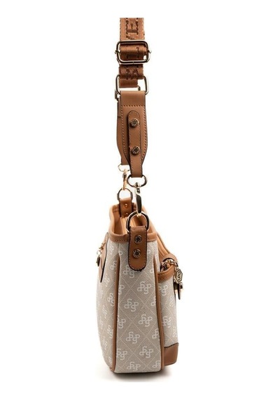 Silver Polo Sp1160 Kadın Çapraz Çanta Monogram Taş-a.taba